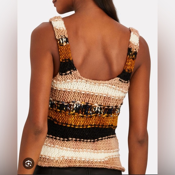 Ulla Johnson Alena Space Dyed Knit Tank Top - Picture 3 of 7